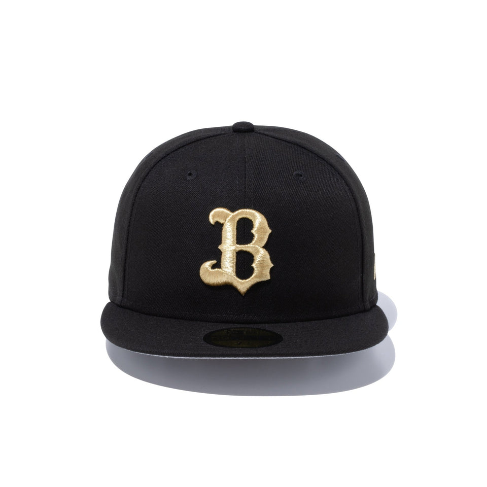 59FIFTY オリックス・バファローズ ブラック × ゴールド - 13552122-700 | NEW ERA ニューエラ公式オンラインストア