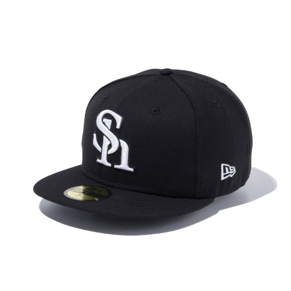 59FIFTY 福岡ソフトバンクホークス ブラック × ホワイト