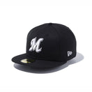 59FIFTY 千葉ロッテマリーンズ ブラック × ホワイト - 13562228-700 | NEW ERA ニューエラ公式オンラインストア