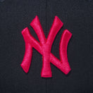 59FIFTY ニューヨーク・ヤンキース ブラック × ストロベリー - 13562243-700 | NEW ERA ニューエラ公式オンラインストア