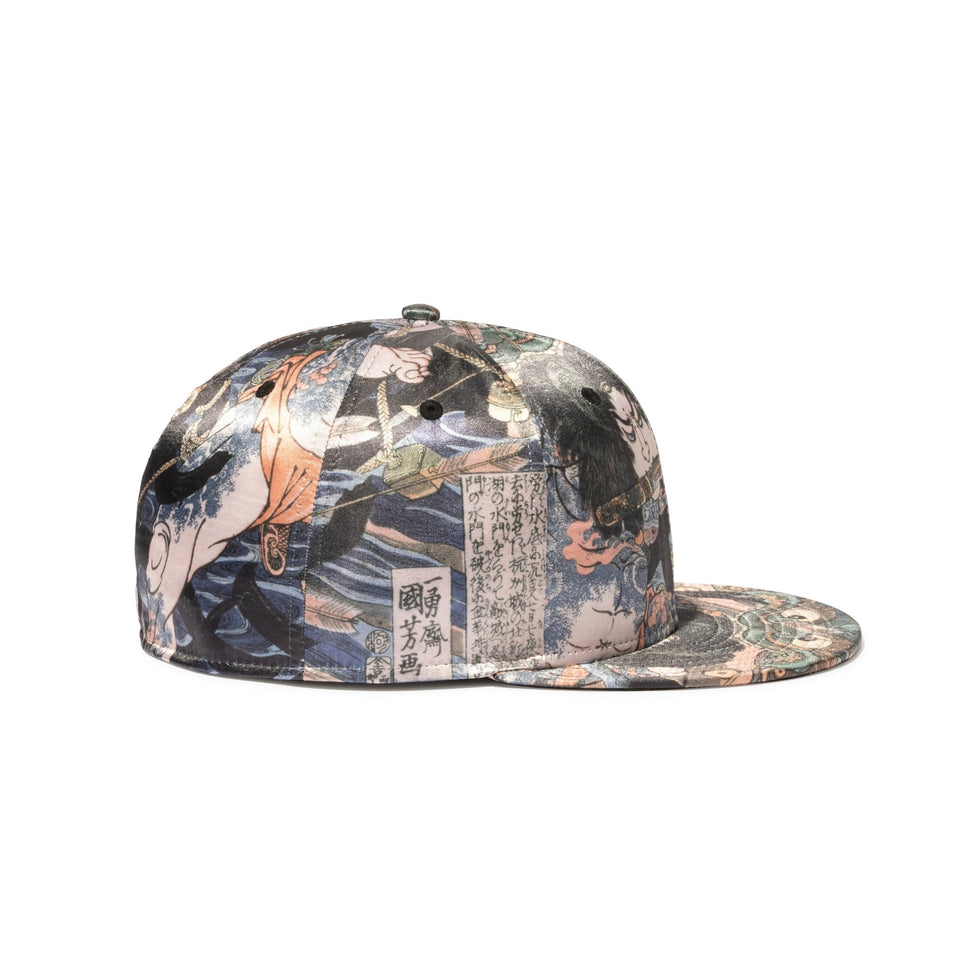 59FIFTY 通俗水滸傳豪傑百八人之壹人・浪裡白跳張順 歌川国芳 東京国立 