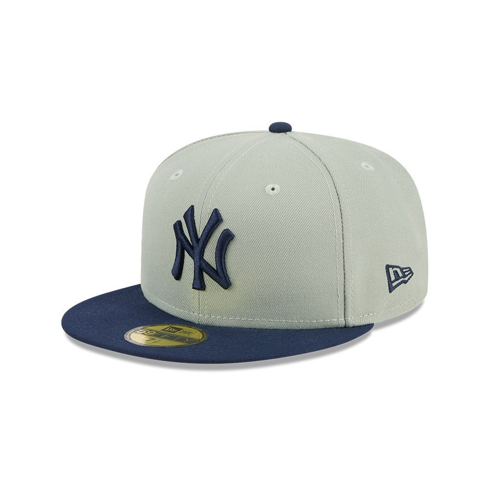 59FIFTY 2-Tone Color Pack ニューヨーク・ヤンキース エバーグリーン ネイビーバイザー