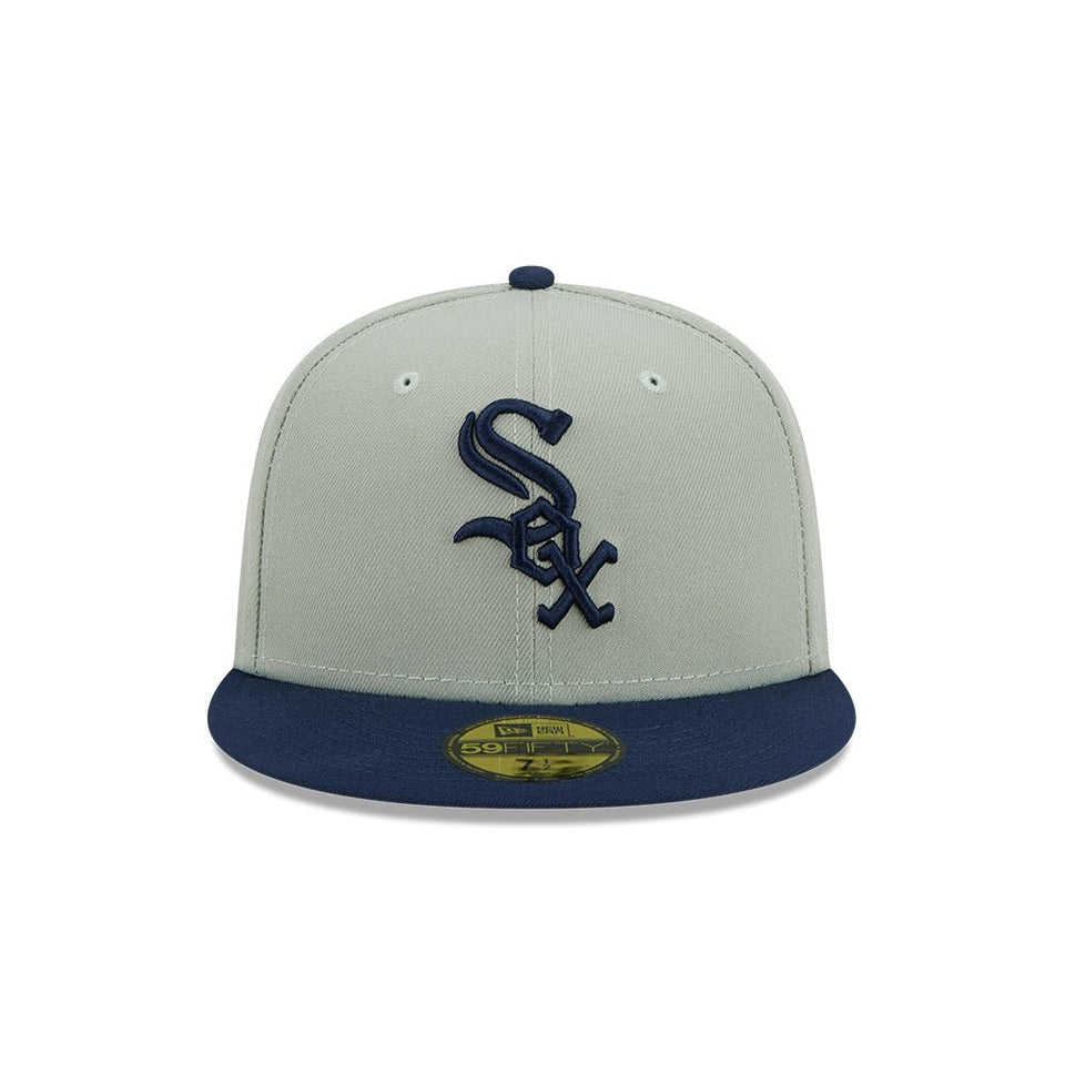 59FIFTY 2-Tone Color Pack シカゴ・ホワイトソックス エバーグリーン ネイビーバイザー - 13716774-700 | NEW ERA ニューエラ公式オンラインストア