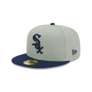 59FIFTY 2-Tone Color Pack シカゴ・ホワイトソックス エバーグリーン ネイビーバイザー - 13716774-700 | NEW ERA ニューエラ公式オンラインストア