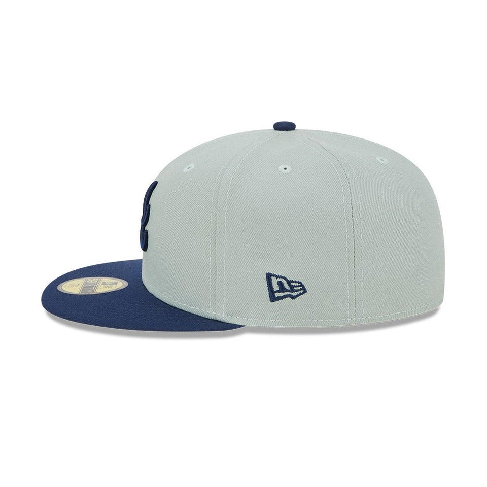 59FIFTY 2-Tone Color Pack アトランタ・ブレーブス エバーグリーン ネイビーバイザー - 13716777-700 | NEW ERA ニューエラ公式オンラインストア