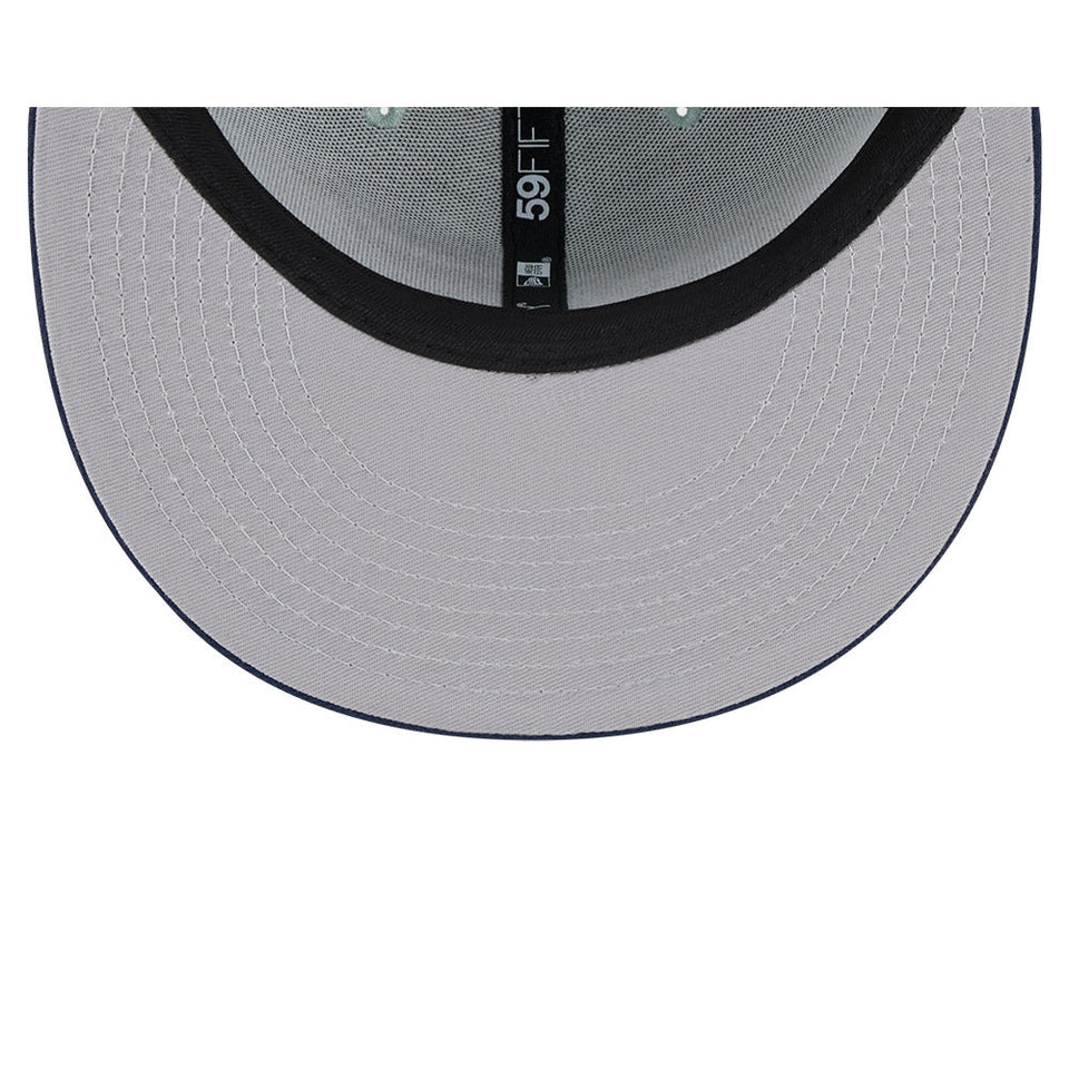 59FIFTY 2-Tone Color Pack アトランタ・ブレーブス エバーグリーン ネイビーバイザー - 13716777-700 | NEW ERA ニューエラ公式オンラインストア
