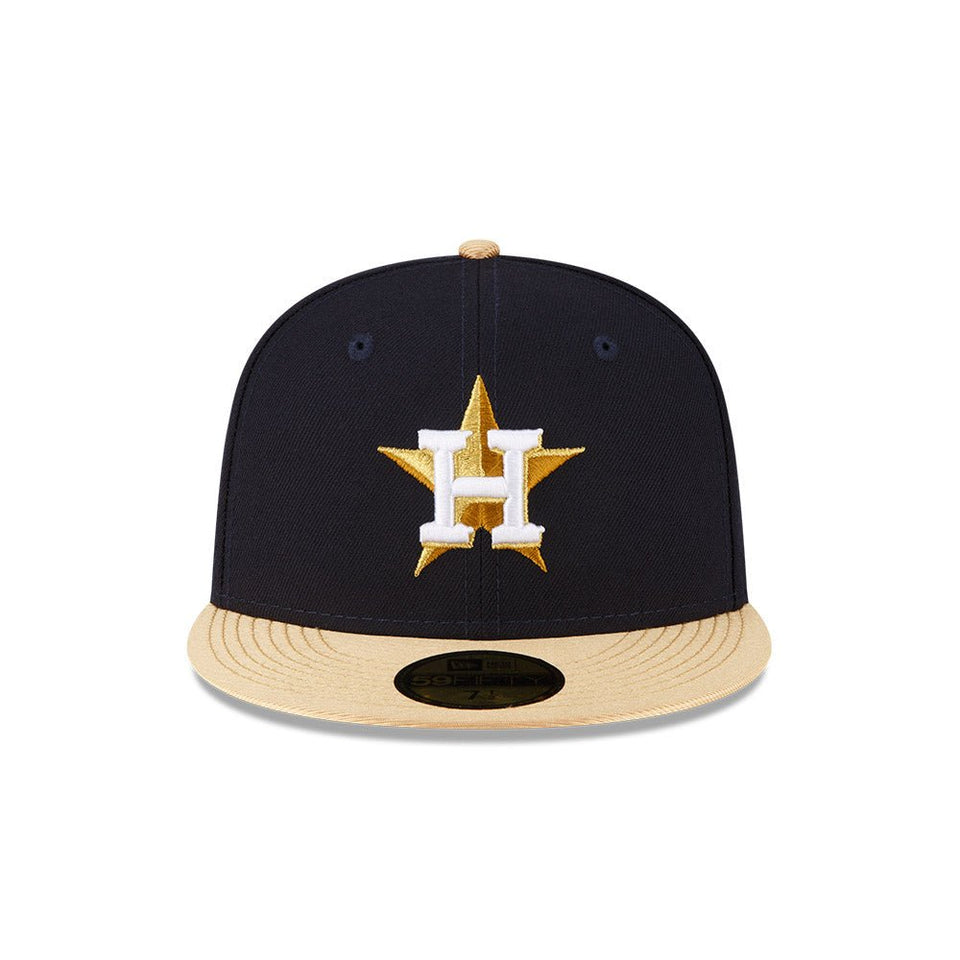 59FIFTY 2022 MLB Gold Collection ヒューストン・アストロズ ネイビー - 13693881-700 | NEW ERA ニューエラ公式オンラインストア