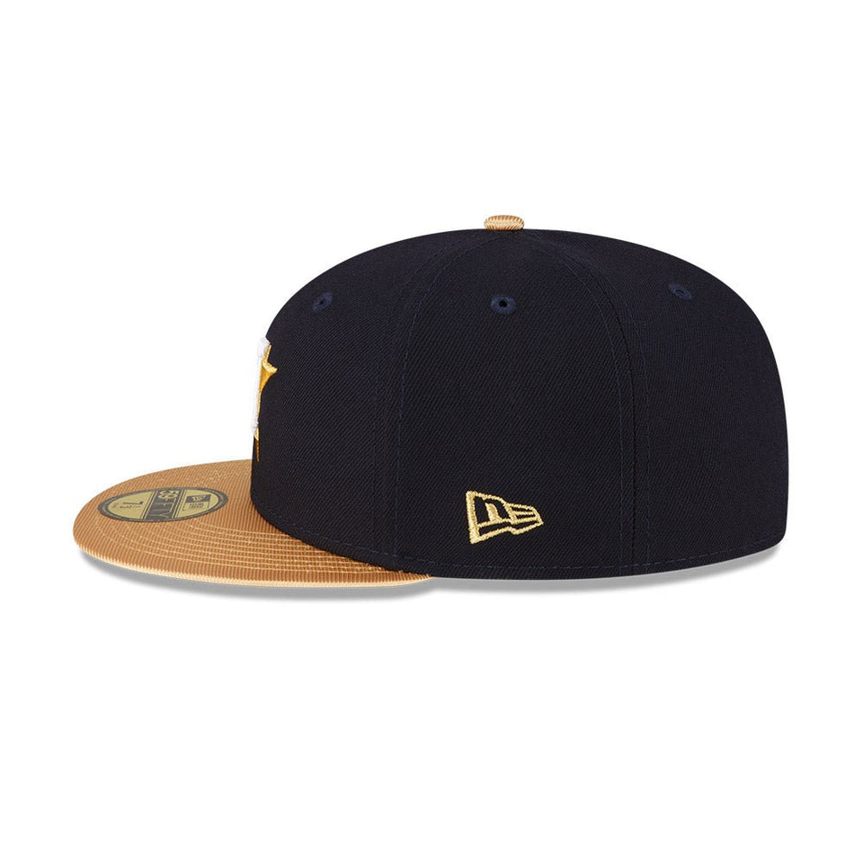 59FIFTY 2022 MLB Gold Collection ヒューストン・アストロズ ネイビー - 13693881-700 | NEW ERA ニューエラ公式オンラインストア