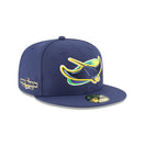 59FIFTY 2022 MLB POST SEASON タンパベイ・レイズ オルタネイト - 13684455-700 | NEW ERA ニューエラ公式オンラインストア