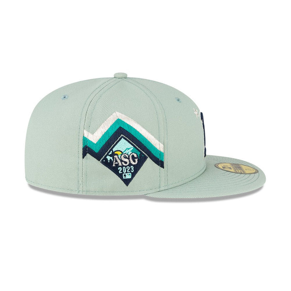 59FIFTY オーセンティック 2023 MLB All-Star Game オールスターゲームオークランド・アスレチックス ストーングリーン - 13693900-700 | NEW ERA ニューエラ公式オンラインストア