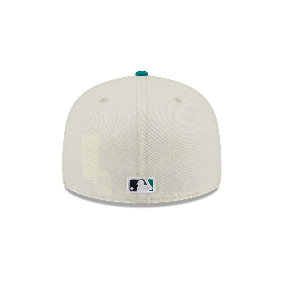 59FIFTY 2023 MLB All-Star Game Fan Pack シアトル・マリナーズ クロームホワイト エメラルドグリーンバイザー