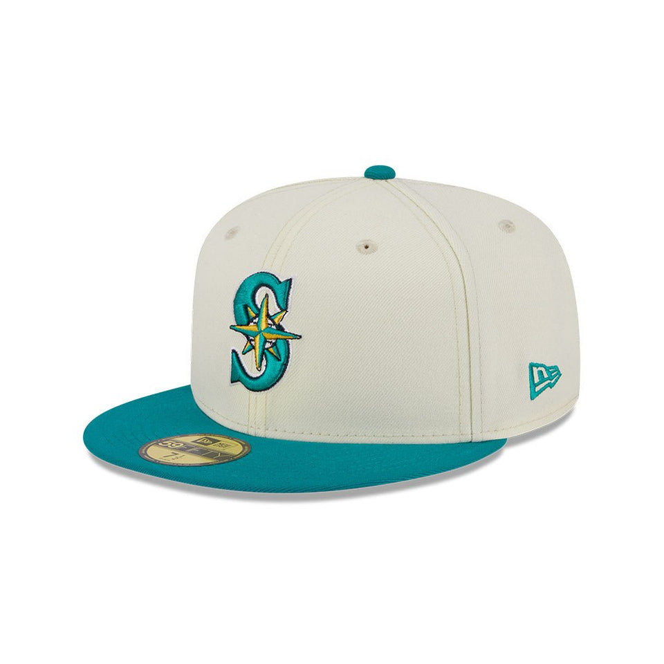 59FIFTY 2023 MLB All-Star Game Fan Pack シアトル・マリナーズ クロームホワイト エメラルドグリーンバイザー - 13570911-700 | NEW ERA ニューエラ公式オンラインストア