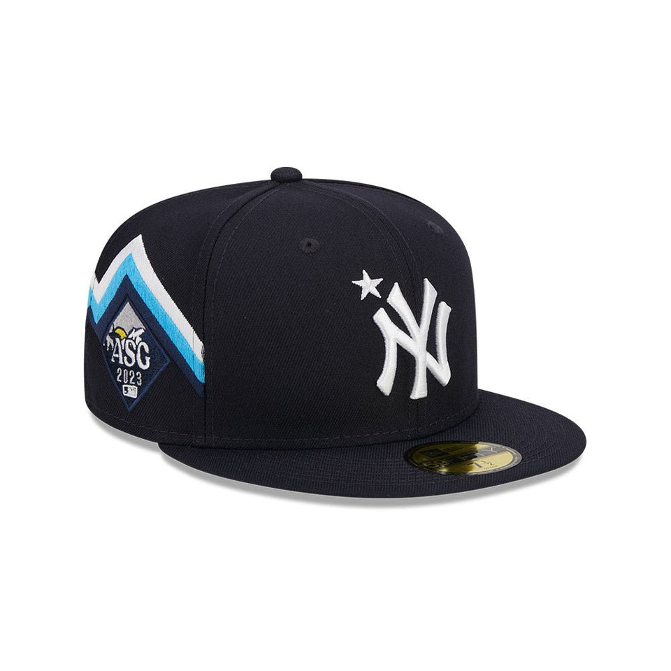 59FIFTY オーセンティック 2023 MLB All-Star Game workout オールスターゲーム ワークアウト  ニューヨーク・ヤンキース ネイビー グレーアンダーバイザー