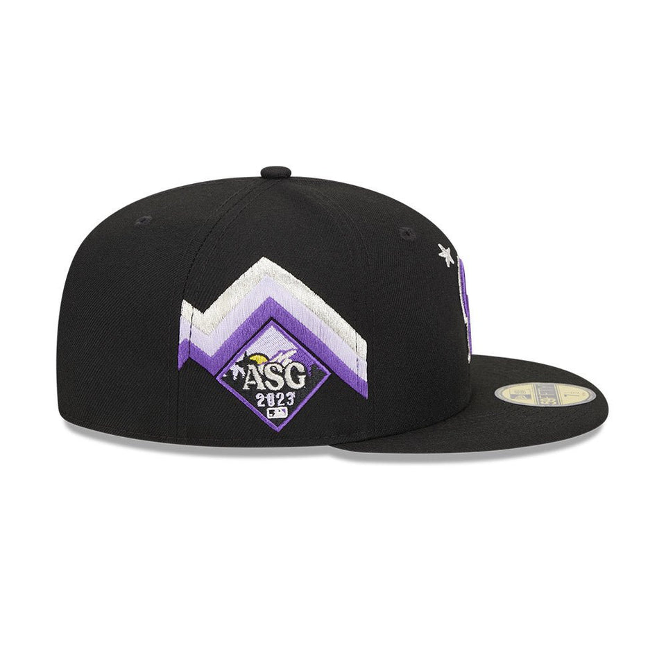 59FIFTY オーセンティック 2023 MLB All-Star Game workout オールスターゲーム ワークアウト コロラド・ロッキーズ ブラック グレーアンダーバイザー - 13693891-700 | NEW ERA ニューエラ公式オンラインストア
