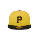 59FIFTY オンフィールド 2023 MLB City Connect ピッツバーグ・パイレーツ イエロー / オールオーバープリント ブラックバイザー - 13534581-700 | NEW ERA ニューエラ公式オンラインストア