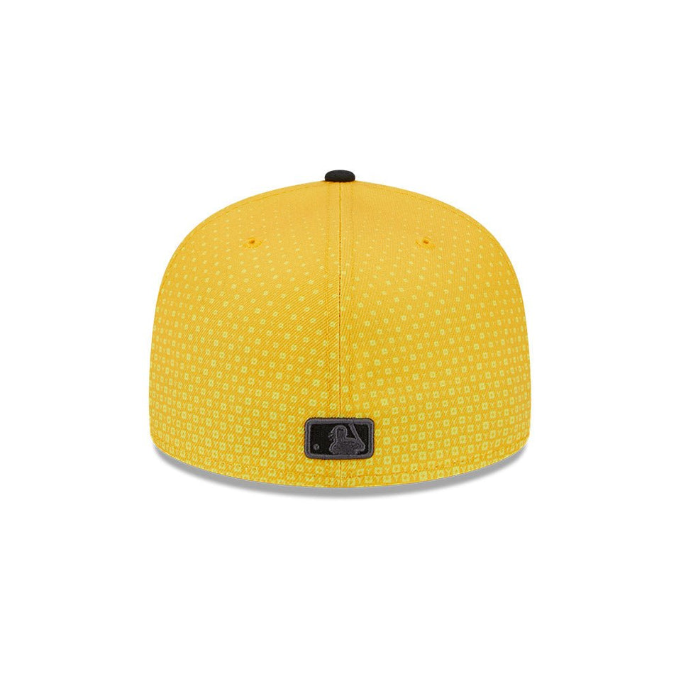 59FIFTY オンフィールド 2023 MLB City Connect ピッツバーグ・パイレーツ イエロー / オールオーバープリント ブラックバイザー - 13534581-700 | NEW ERA ニューエラ公式オンラインストア