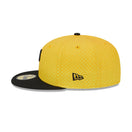 59FIFTY オンフィールド 2023 MLB City Connect ピッツバーグ・パイレーツ イエロー / オールオーバープリント ブラックバイザー - 13534581-700 | NEW ERA ニューエラ公式オンラインストア
