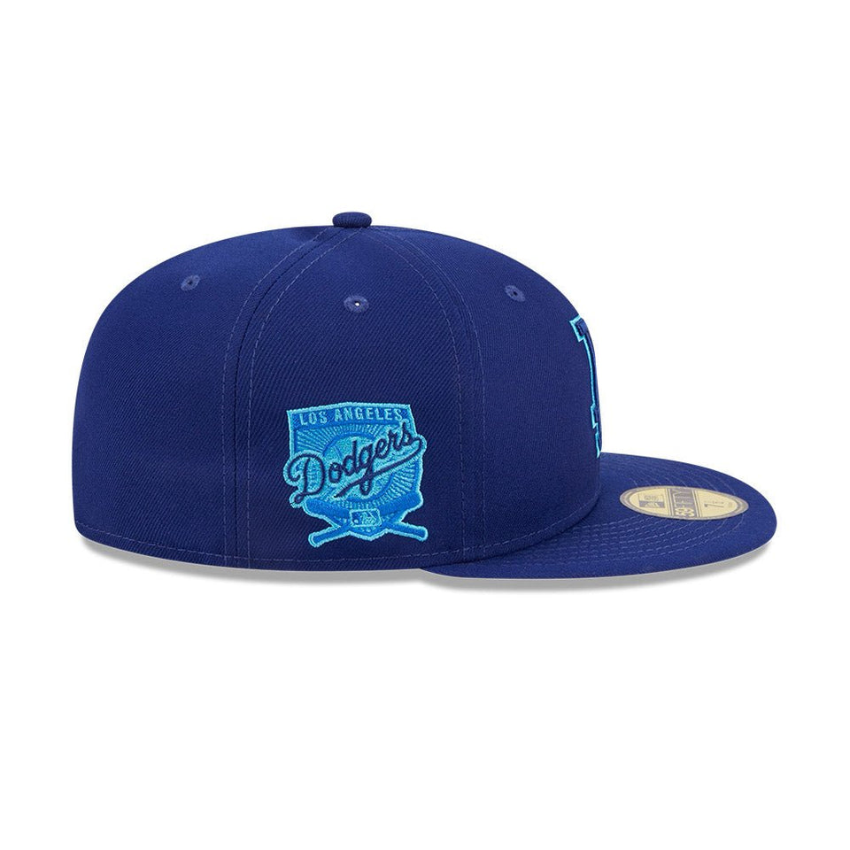 59FIFTY オーセンティック 2023 MLB Father's Day ロサンゼルス・ドジャース ブルー ライトブルーアンダーバイザー