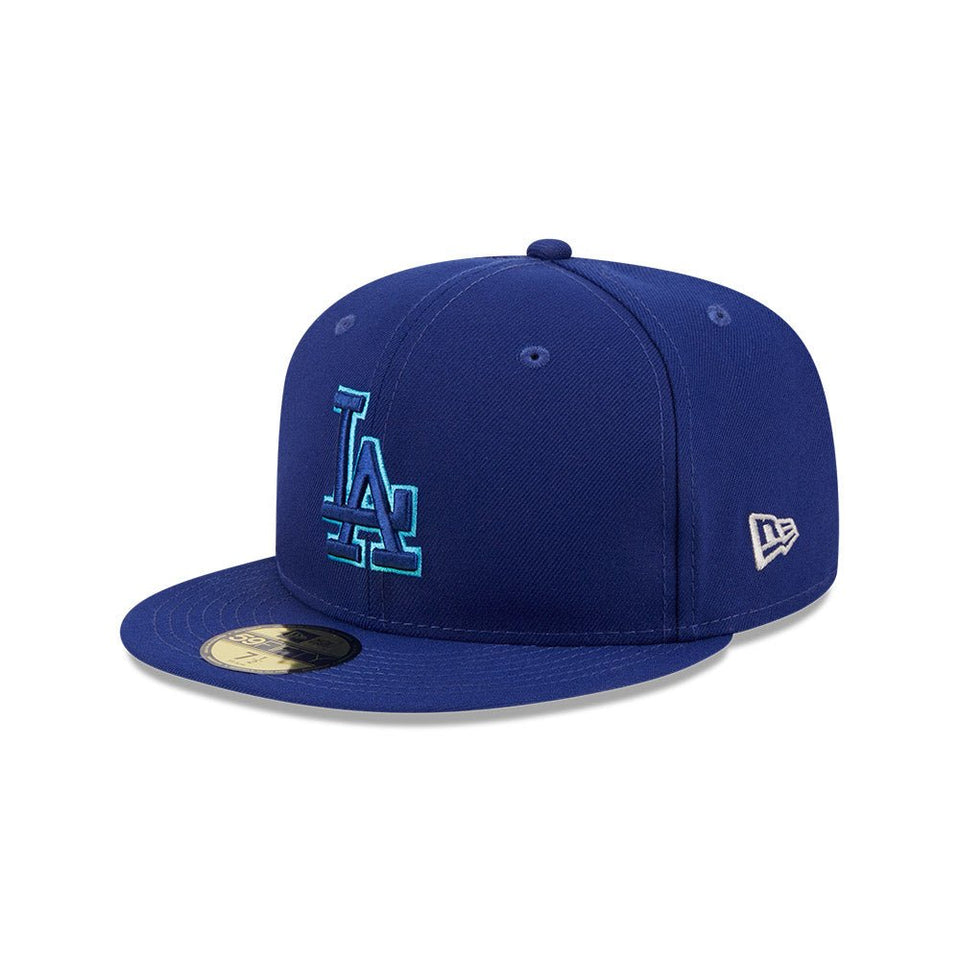 59FIFTY オーセンティック 2023 MLB Father's Day ロサンゼルス・ドジャース ブルー ライトブルーアンダーバイザー