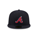 59FIFTY オーセンティック 2023 MLB Father's Day アトランタ・ブレーブス ネイビー ライトブルーアンダーバイザー - 13534657-700 | NEW ERA ニューエラ公式オンラインストア