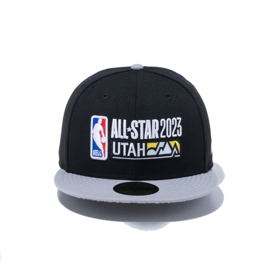 59FIFTY 2023 NBA ALL STAR GAME オフィシャルロゴ ブラック プリントアンダーバイザー - 13511780-700 | NEW ERA ニューエラ公式オンラインストア