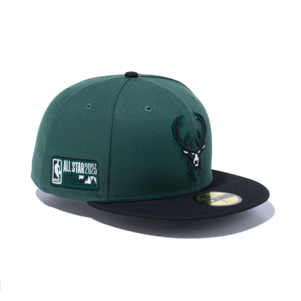 59FIFTY 2023 NBA ALL STAR GAME ミルウォーキー・バックス グリーン プリントアンダーバイザー - 13511781-700 | NEW ERA ニューエラ公式オンラインストア