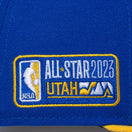 59FIFTY 2023 NBA ALL STAR GAME ゴールデンステイト・ウォリアーズ ブルー プリントアンダーバイザー - 13511785-700 | NEW ERA ニューエラ公式オンラインストア