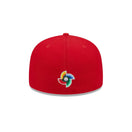 59FIFTY 2023 World Baseball Classic カナダ レッド グレーアンダーバイザー - 13555099-700 | NEW ERA ニューエラ公式オンラインストア