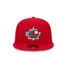 59FIFTY 2023 World Baseball Classic カナダ レッド グレーアンダーバイザー - 13555099-700 | NEW ERA ニューエラ公式オンラインストア