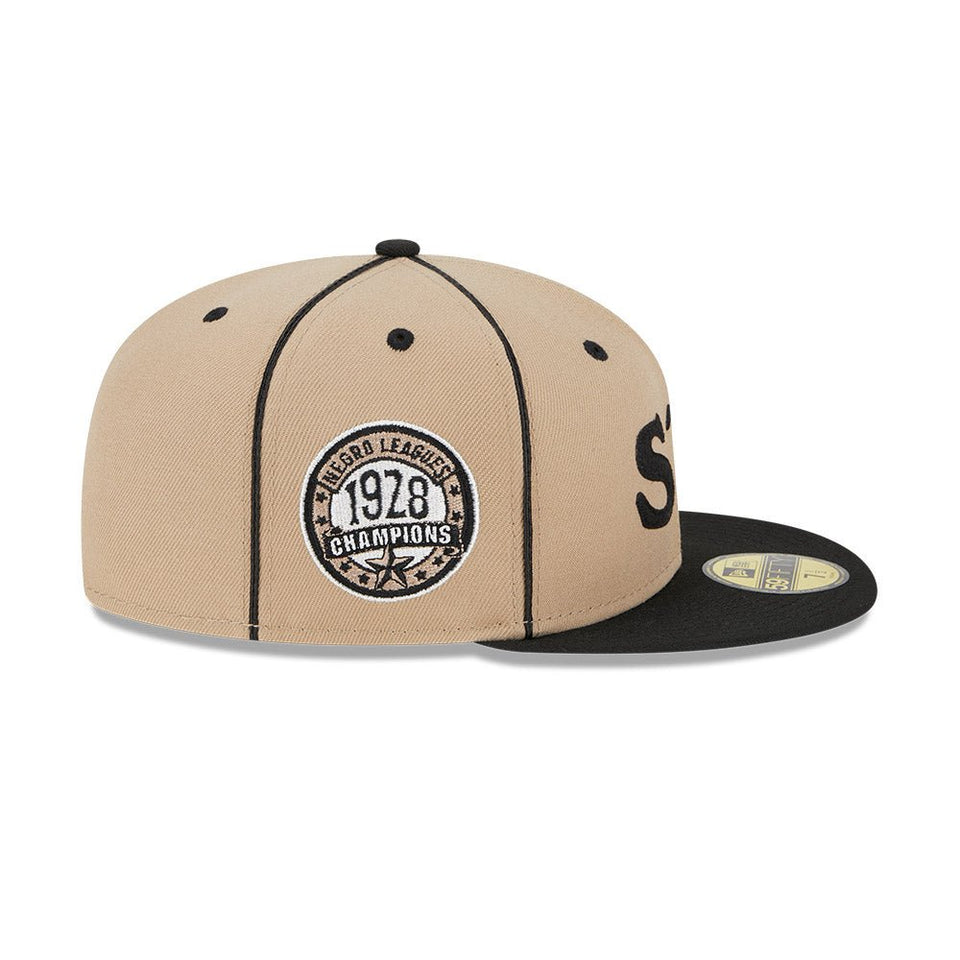 59FIFTY ニグロリーグ 2Tone セントルイス・スターズ ベージュ グレーアンダーバイザー - 13552505-700 | NEW ERA ニューエラ公式オンラインストア