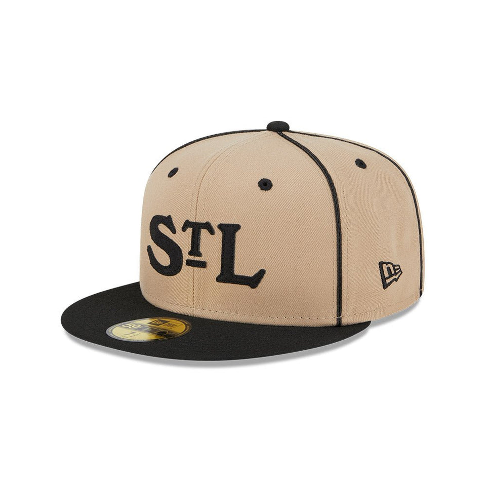 59FIFTY ニグロリーグ 2Tone セントルイス・スターズ ベージュ グレーアンダーバイザー - 13552505-700 | NEW ERA ニューエラ公式オンラインストア