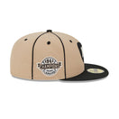 59FIFTY ニグロリーグ 2Tone カンザスシティ・モナークス ベージュ グレーアンダーバイザー - 13552507-700 | NEW ERA ニューエラ公式オンラインストア