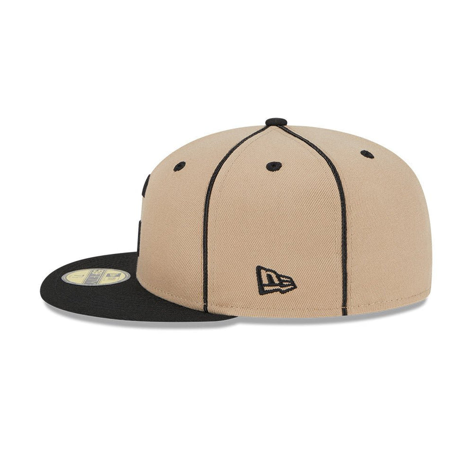 59FIFTY ニグロリーグ 2Tone ホームステッド・グレイズ ベージュ グレーアンダーバイザー - 13552508-700 | NEW ERA ニューエラ公式オンラインストア