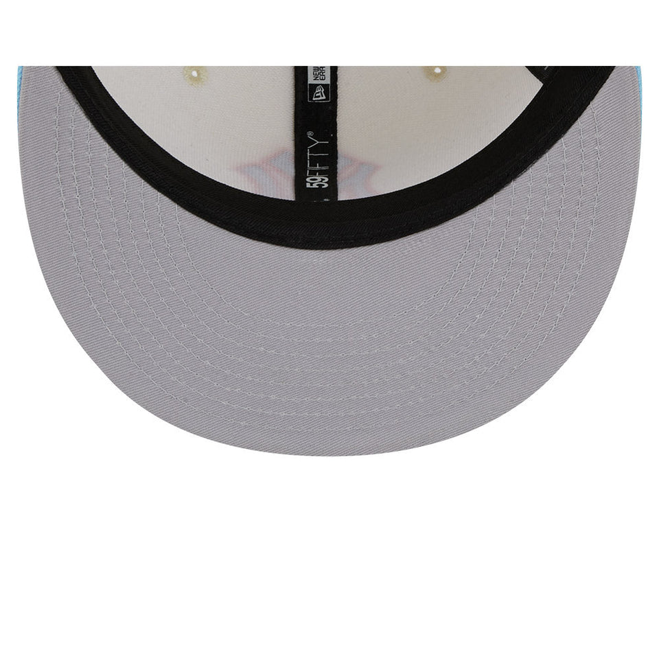 59FIFTY 2Tone Color Pack ニューヨーク・ヤンキース クロームホワイト ライトブルーバイザー | ニューエラオンラインストア