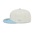 59FIFTY 2Tone Color Pack ロサンゼルス・ドジャース クロームホワイト ライトブルーバイザー - 13497982-700 | NEW ERA ニューエラ公式オンラインストア