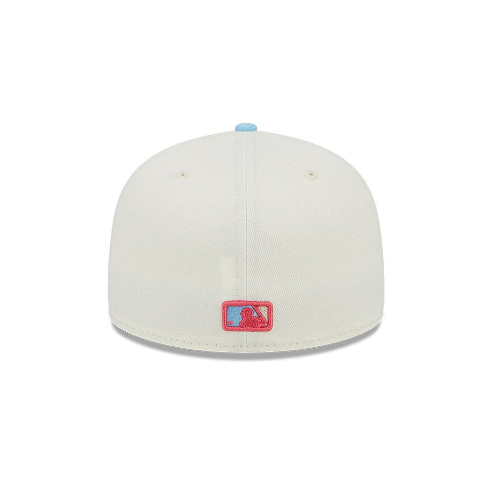 59FIFTY 2Tone Color Pack ロサンゼルス・ドジャース クロームホワイト ライトブルーバイザー - 13497982-700 | NEW ERA ニューエラ公式オンラインストア