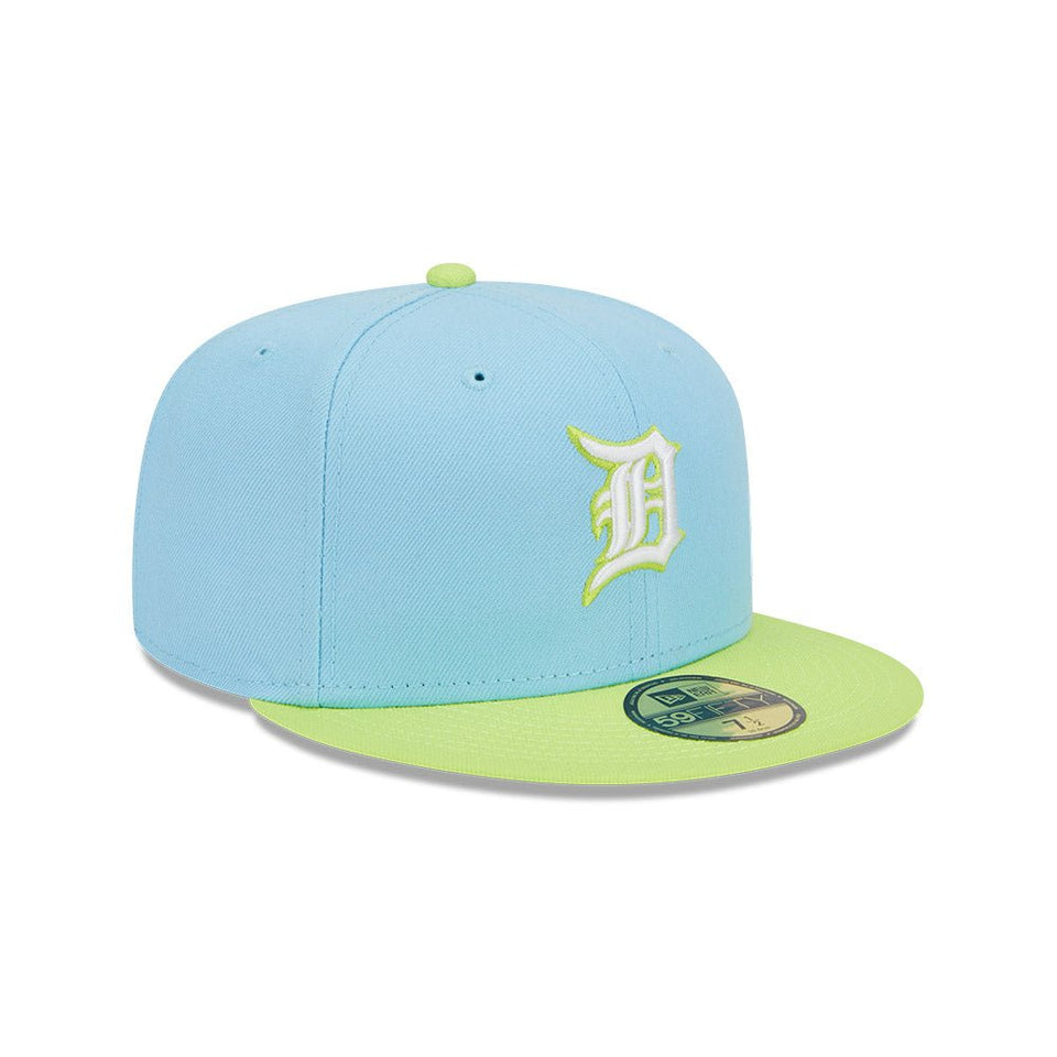 59FIFTY 2Tone Color Pack デトロイト・タイガース ライトブルー ライムグリーンバイザー - 13497983-700 | NEW ERA ニューエラ公式オンラインストア