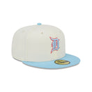 59FIFTY 2Tone Color Pack デトロイト・タイガース クロームホワイト ライトブルーバイザー - 13497984-700 | NEW ERA ニューエラ公式オンラインストア