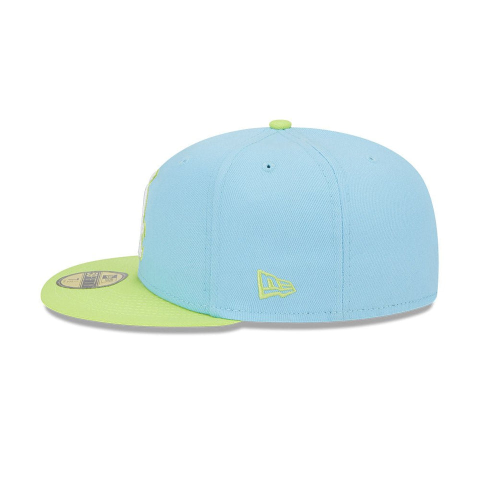 59FIFTY 2Tone Color Pack シカゴ・ホワイトソックス ライトブルー ライムグリーンバイザー