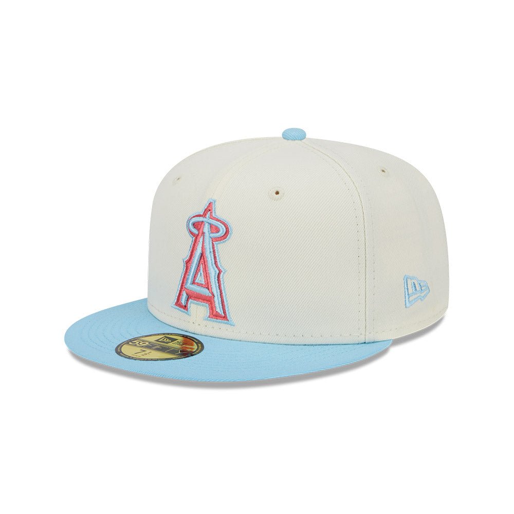 59FIFTY 2Tone Color Pack ロサンゼルス・エンゼルス クロームホワイト ライトブルーバイザー