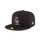 59FIFTY オンフィールド コロラド・ロッキーズ 30th Anniversary Side Patch Collection ブラック - 13794056-700 | NEW ERA ニューエラ公式オンラインストア