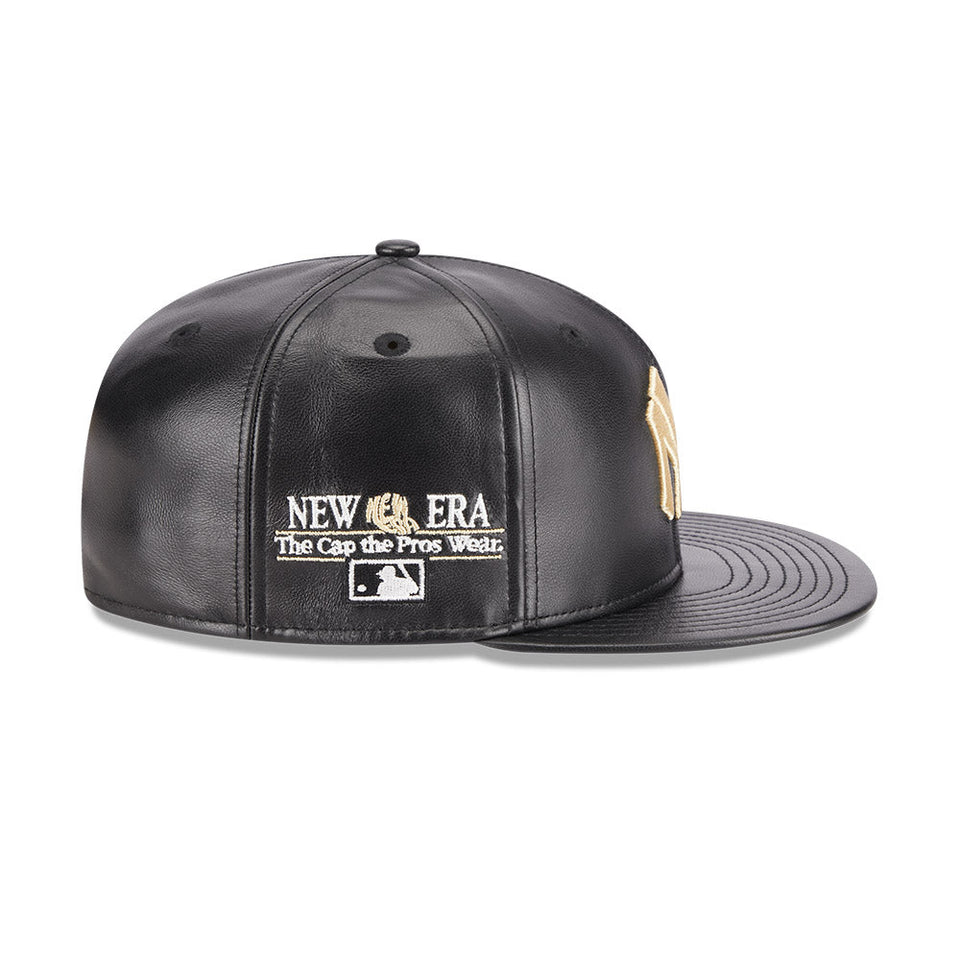 59FIFTY クーパーズタウン ニューヨーク・ヤンキース ブラックレザー