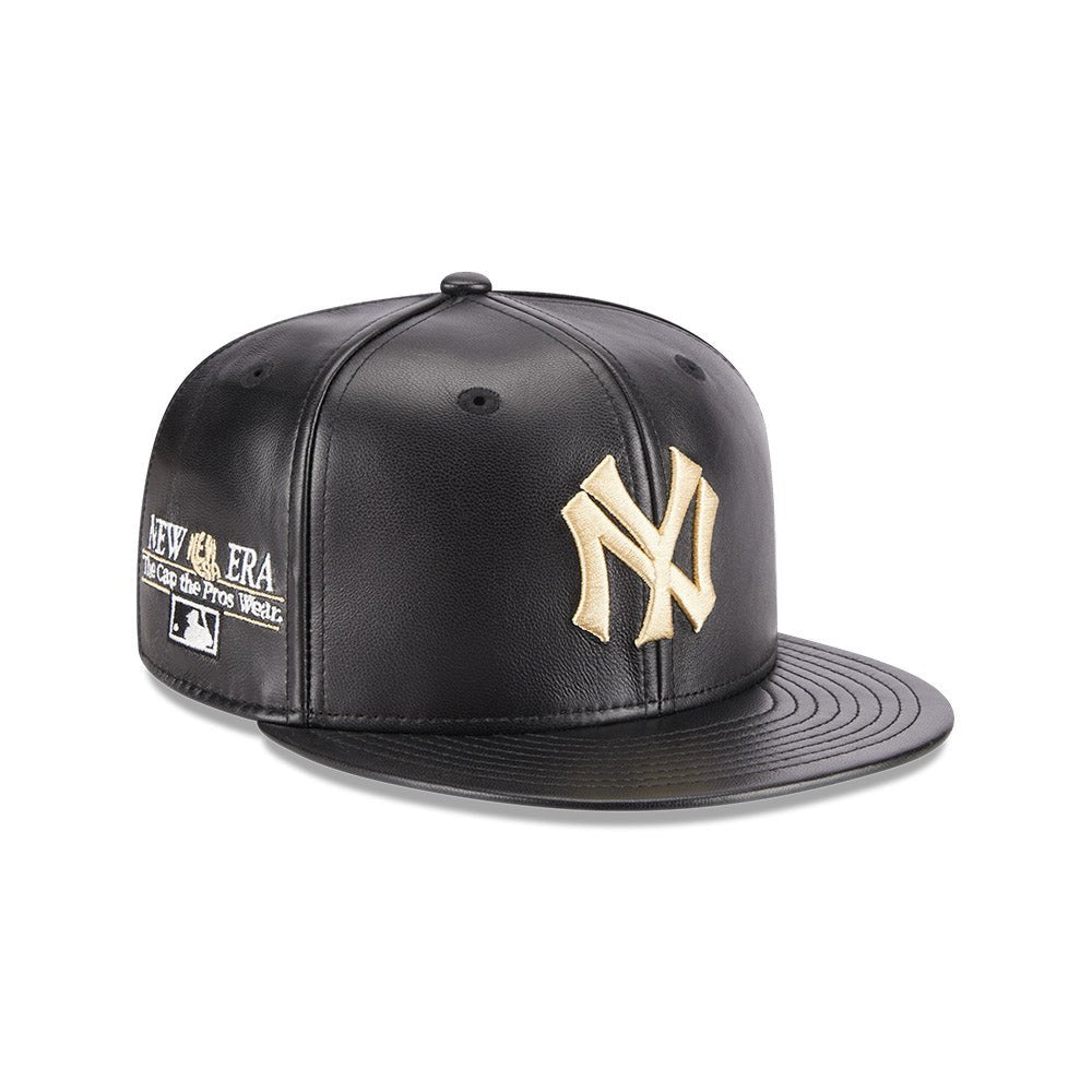 59FIFTY クーパーズタウン ニューヨーク・ヤンキース ブラックレザー