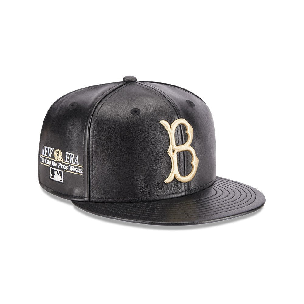 59FIFTY ブルックリン ドジャース ブラックレザー 最小7 7 1/2