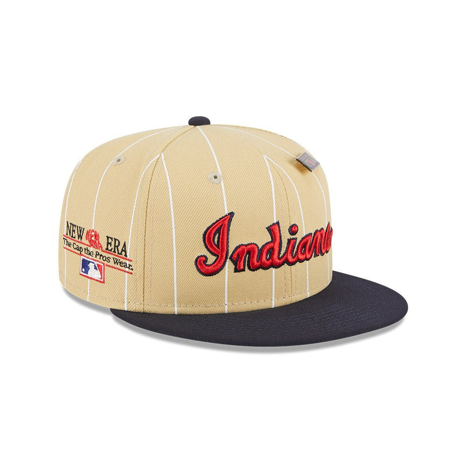 New Era INDIANS (インディアンス) キャップ ブラウン