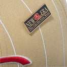 59FIFTY 59FIFTY DAY クーパーズタウン シンシナティー・レッズ ベガスゴールドピンストライプ ネイビーバイザー - 13682203-700 | NEW ERA ニューエラ公式オンラインストア