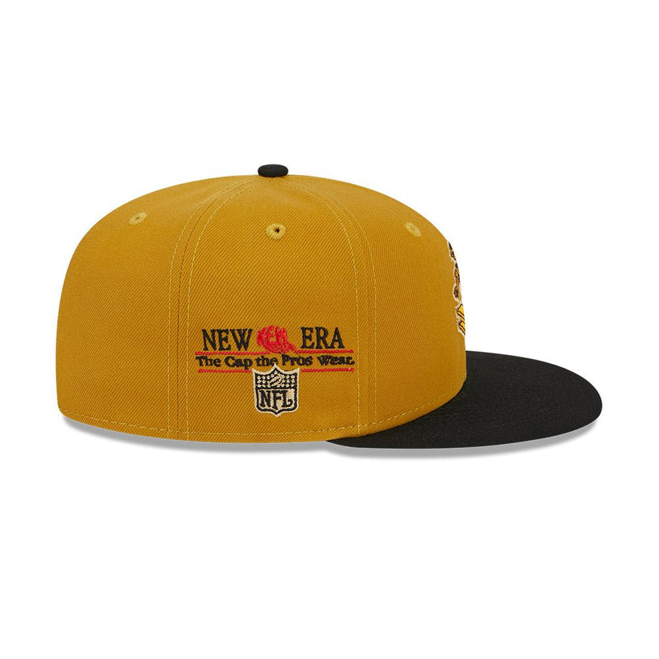 59FIFTY 59FIFTY DAY ピッツバーグ・スティーラーズ ブロンズ ブラックバイザー - 13682210-700 | NEW ERA ニューエラ公式オンラインストア