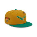 59FIFTY 59FIFTY DAY フィラデルフィア・イーグルス ブロンズ グリーンバイザー - 13682211-700 | NEW ERA ニューエラ公式オンラインストア