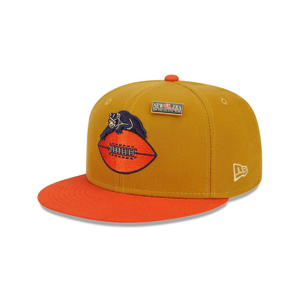 59FIFTY 59FIFTY DAY シカゴ・ベアーズ ブロンズ オレンジバイザー - 13682218-700 | NEW ERA ニューエラ公式オンラインストア