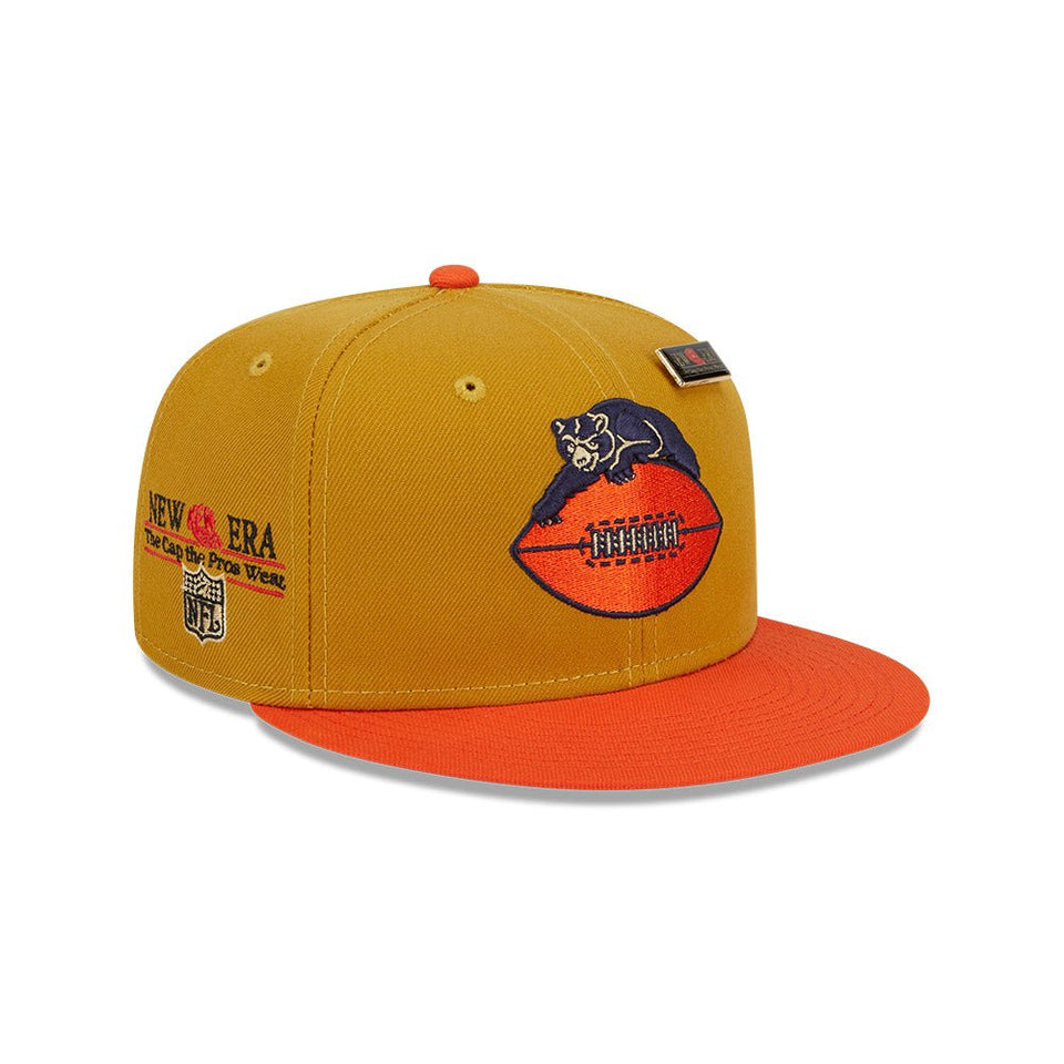 59FIFTY 59FIFTY DAY シカゴ・ベアーズ ブロンズ オレンジバイザー - 13682218-700 | NEW ERA ニューエラ公式オンラインストア